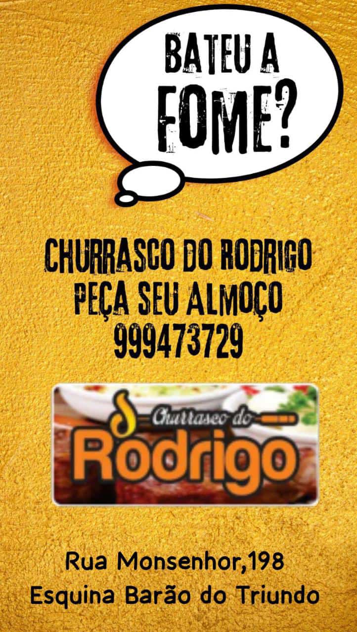 CHURRASCO DO RODRIGO - Agora tambem com atendimento a noite de terça a sexta apartir das 19:15